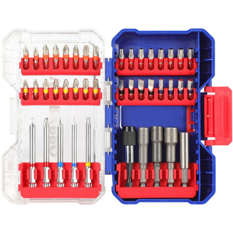 Puntas y vasos, juego 42 piezas. workpro