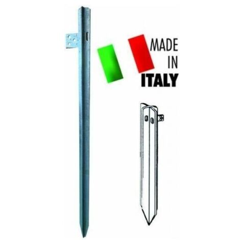 Puntazze Zincate a Croce 50X50X5 Mm 100 Cm
