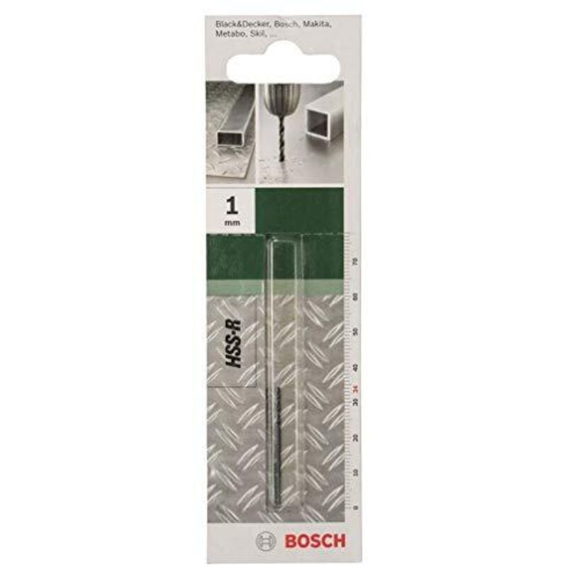 2 punte per metallo hss-r 1x12x34 - Bosch
