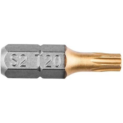 Punte cacciavite Graphite tx20 Torx 25 mm 2 pezzi