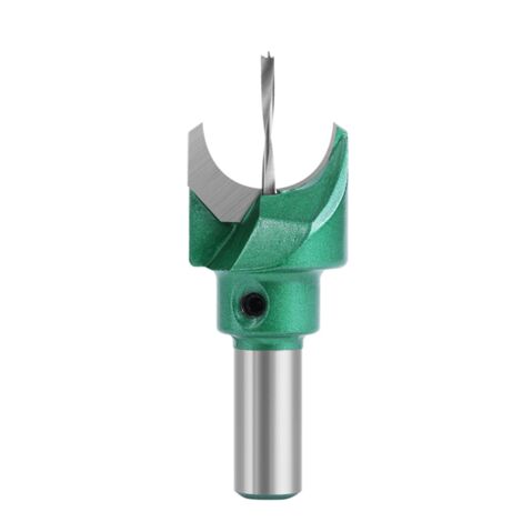 Punte da trapano con gambo, punte da fresa, frese in metallo duro, frese per lavorazione del legno, estremità della fresa frontale in legno da 10 mm x 20 mm