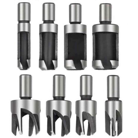 punte da trapano HSS per tasselli di legno, fresa per tasselli di legno, utensile per tagliare il legno, punte da trapano per tasselli di legno da 6 mm/10 mm/13 mm/16 mm, piccole punte da trapano per 