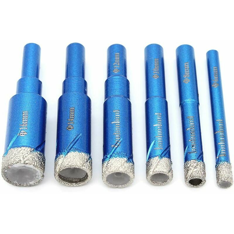 Punte diamantate 6/8/10/12/14/16 mm punta