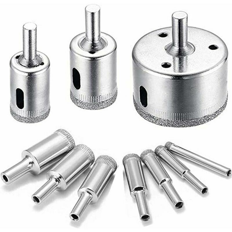 Punte diamantate Punte in acciaio al carbonio per