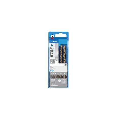 PUNTE HSS-G RETTIFICATE STEP+ IN SET DA 6 PEZZI - 1 pezzi KRINO