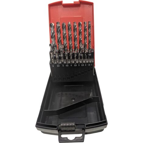 PUNTE HSS PER METALLO 19PEZZI 1-10mm P-73673