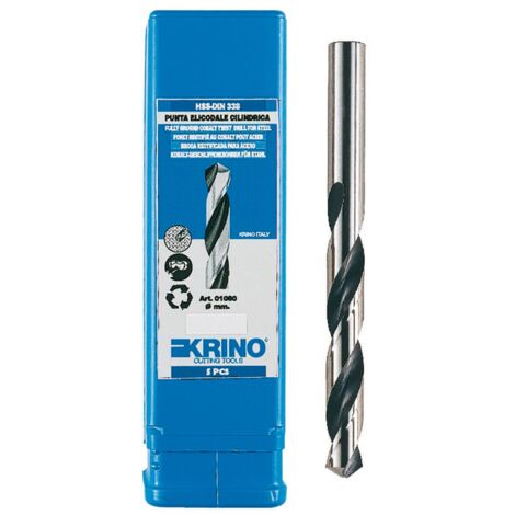 Punte HSS rettificate standard quality 8 mm - 5 pz