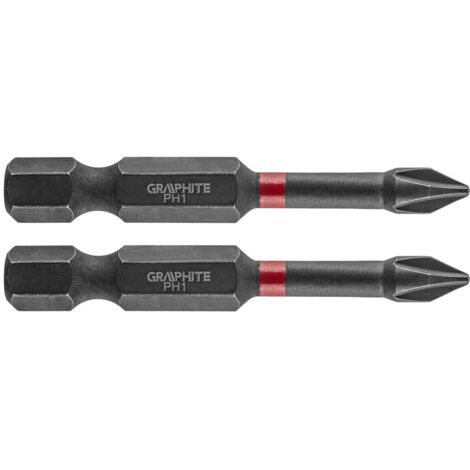 Punte per cacciavite Graphite 56h518 acciaio S2 50 mm