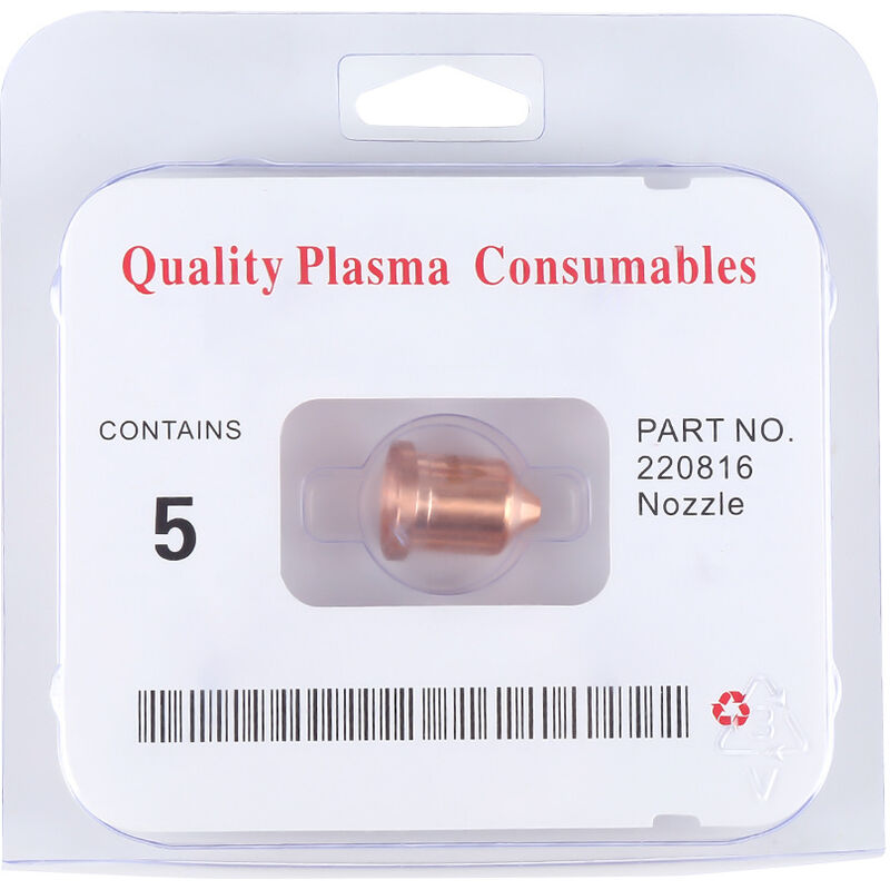 Punte per cappuccio per saldatura al plasma Max85