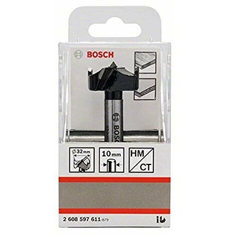 Punte per cerniere in metallo duro Bosch 32 x 90 mm (2608597611) per legno