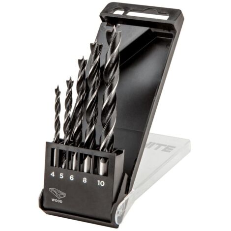Punte per legno graphite 57h269 spirale antiscivolo 5 pezzi