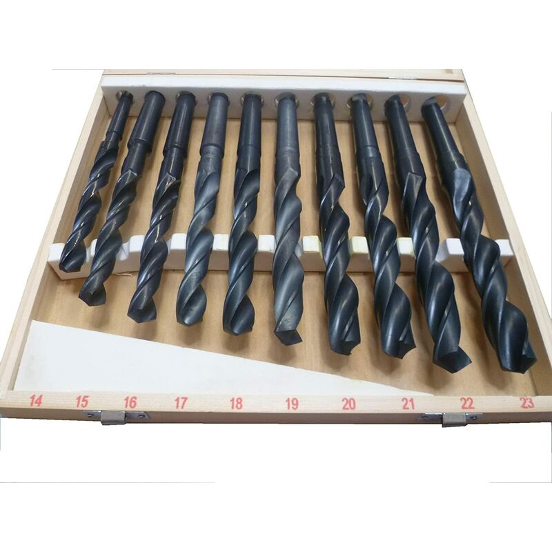 Punte per metallo hss - 10PZ - cono morse coniche