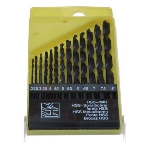 Punte per metallo  HSS - TIN 13 pezzi