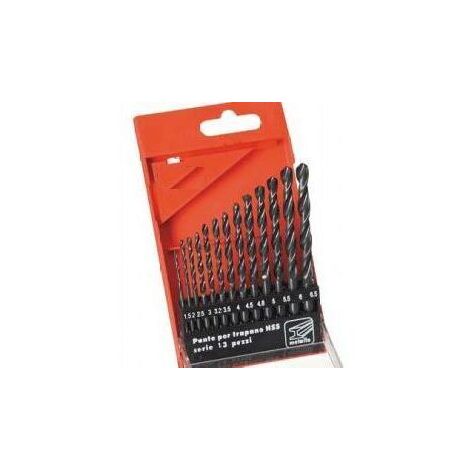 Punte per metallo HSS - TIN 13 pezzi