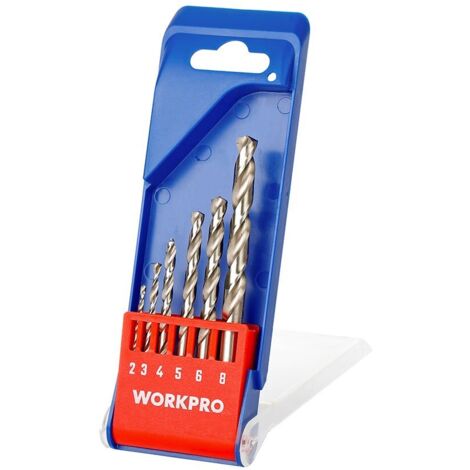 Punte per metallo (set da 6 pezzi) WORKPRO