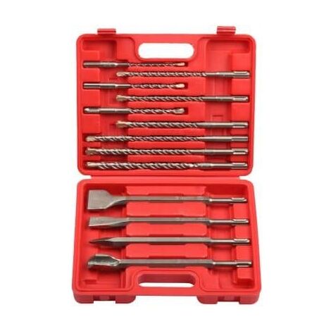 Punte Per Trapano Demolitore Martello 13 Pz Attacco SDS Plus cod.100700607