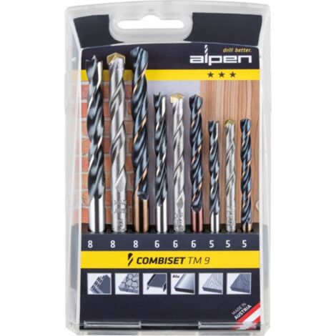 PUNTE SERIE ASSORTITE COMBISET TM9  9PZ ALPEN