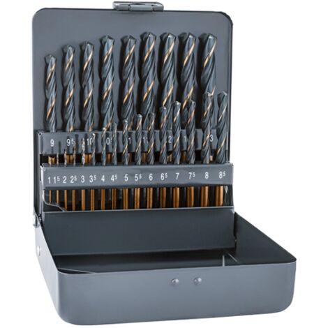 PUNTE SERIE METALLO """HSS SPRINT MASTER KM 25""" 25PZ ALPEN CASS. METALLO
