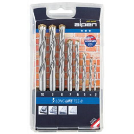 PUNTE SERIE MURO LONG LIFE TSS 8 8PZ ALPEN ASTUCCIO PVC
