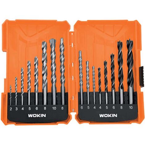 PUNTE TRAPANO HSS WIDIA LEGNO 751816 WOKIN - CF=PZ 16 - 1 confezione