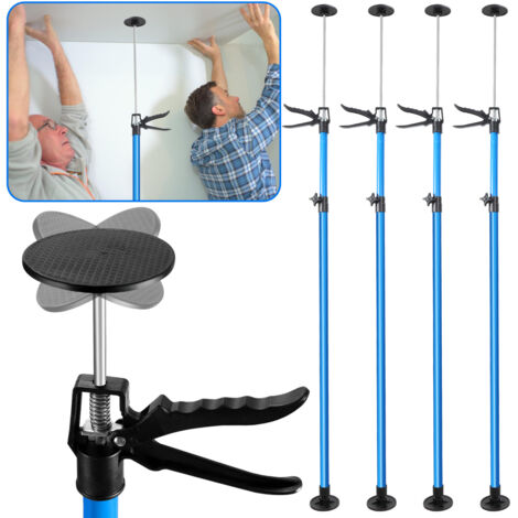 Puntello telescopico 4pz - Altezza da 115 a 290cm - Carico massimo 50kg - Distanziatore per telaio porta