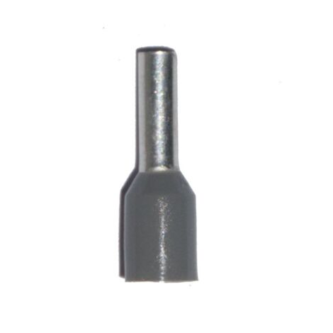 Puntera aislada 02,50 mm², gris, 100 uds