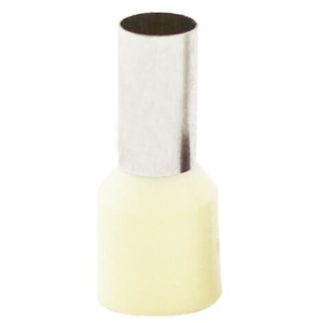 Punteras aisladas sección 0,5mm Blanca 50 uds