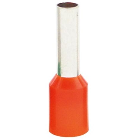 Punteras aisladas sección 1mm Roja 50 uds