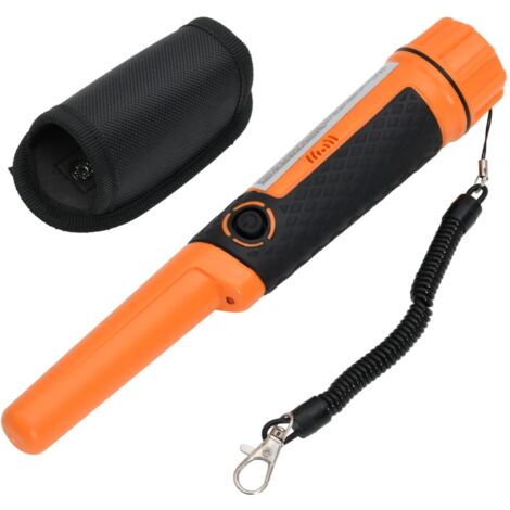 Puntero detector de metales naranja vidaXL