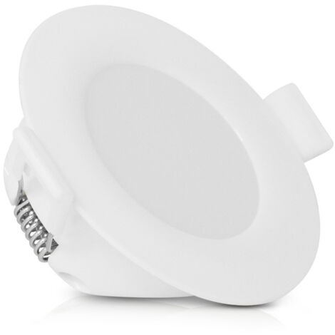 Punti in policarbonato bianco LED incassati fissi LUCIOLE ECO 8W 6000K Bianco freddo
