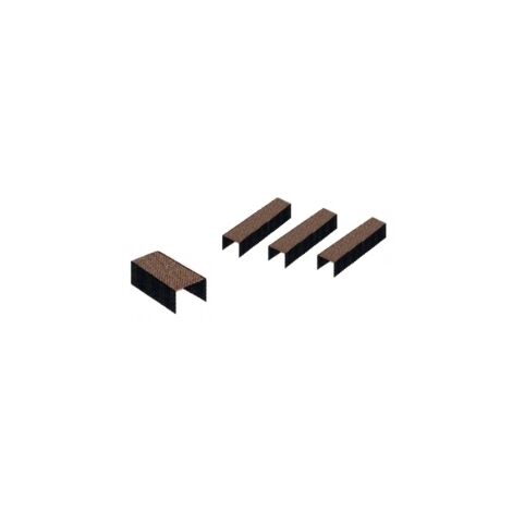 Punti metallici per spillatrice/aggraffatrice manuale per legno 5000 pz
