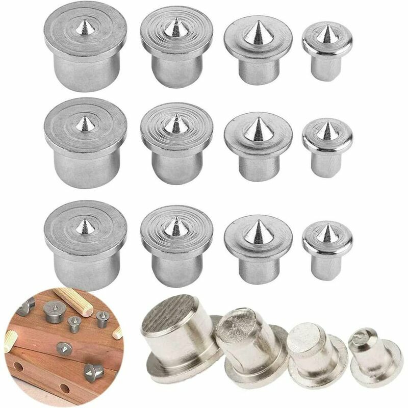 Punto centrale in legno, 32 pezzi Strumento per