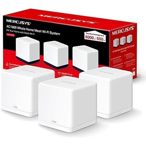 Punto de Acceso Mercusys Halo H30G(3-pack)