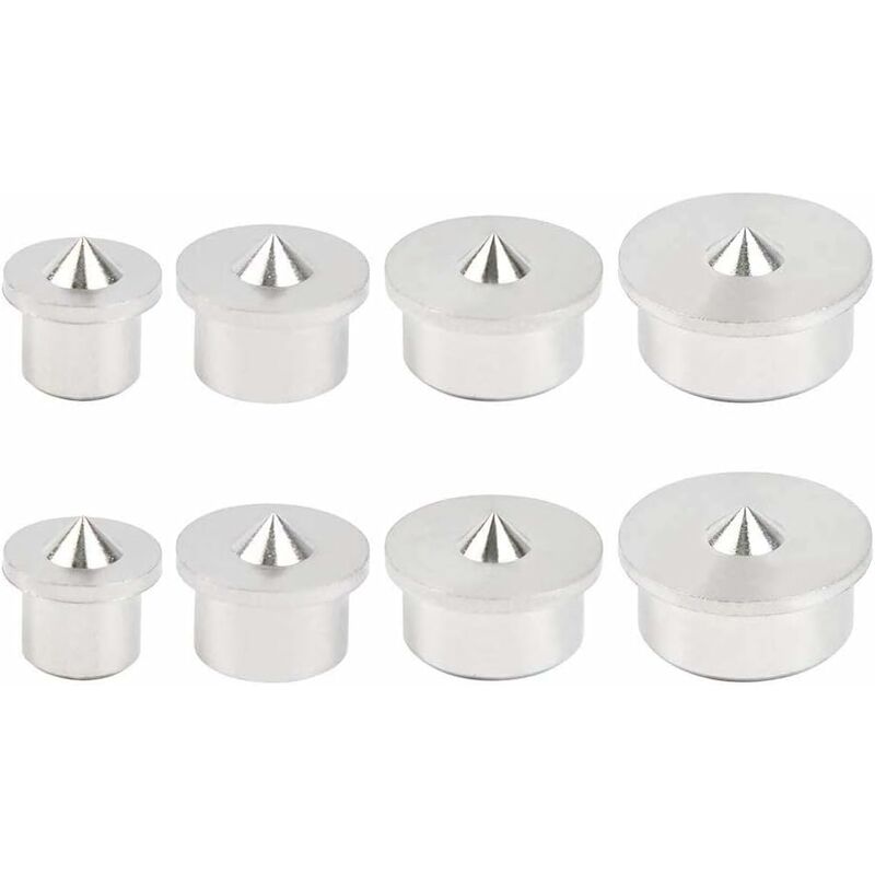 Punto di centraggio, 8 pezzi tassello di