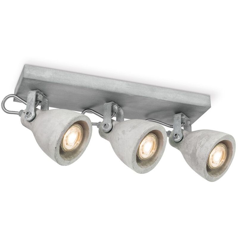 

Home Sweet Home - Hogar, dulce hogar del punto del LED VEDI gris 3x5,8W - Le béton
