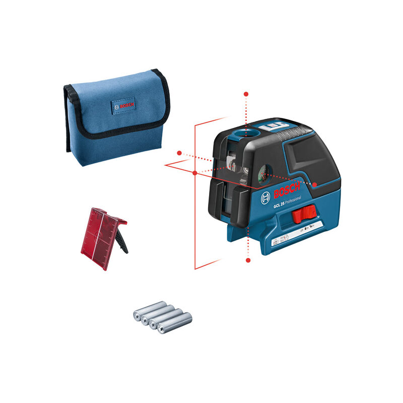 Bosch - gcl 25 Professional dot laser in un set con borsa di protezione