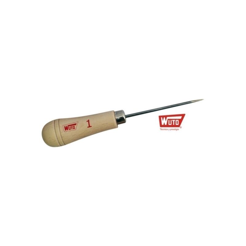 

Punzon Carpintero Mango Madera 2,7X8Mm Nº 1 - Wuto