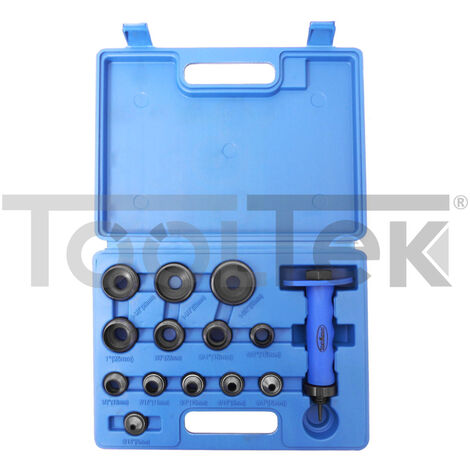 PUNZONATRICE SET 14pz 5-35mm TIMBRATURA FERRI ANELLO BUCHI
