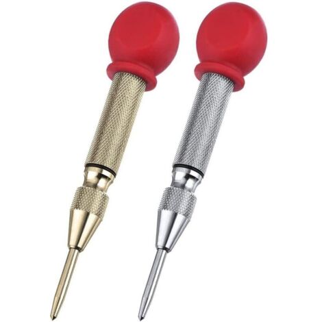 Punzonatrici automatiche per centrare legno, metallo, plastica e finestrini per auto.