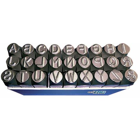 Punzoni per marcare marcatura a basso stress 4 mm - LETTERE