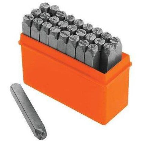 Punzoni serie lettere 2573 wokin 257303 a/z mm 3