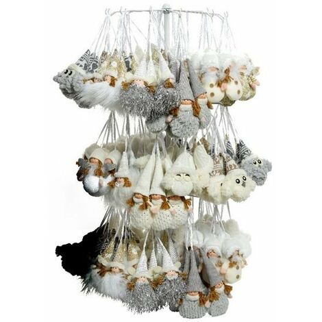 Pupazzi da appendere misti Cream dim 9x4x14 cm Pezzo Singolo
