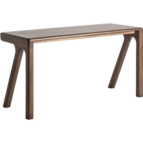 Pupitre contemporain en bois de manguier finition naturelle marron - Marron bois naturel