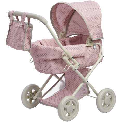TEAMSON KIDS Puppenwagen Babypuppenwagen Kinderwagen Puppenzubehör Olivia's World OL-00003