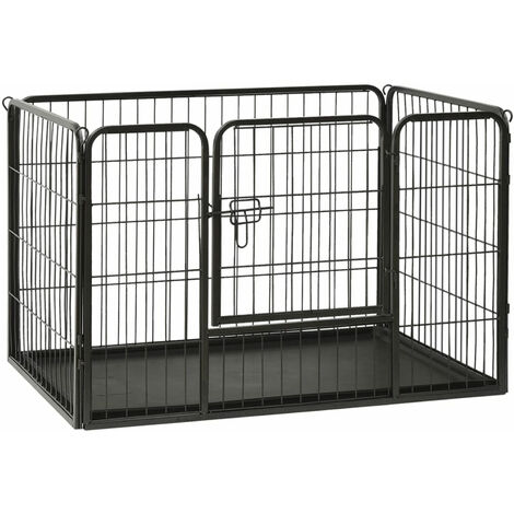 Puppy Playpen Steel 93x63x61cm