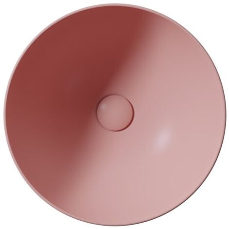 PURA comptoir lavabo en céramique, dia 32cm, blush mat