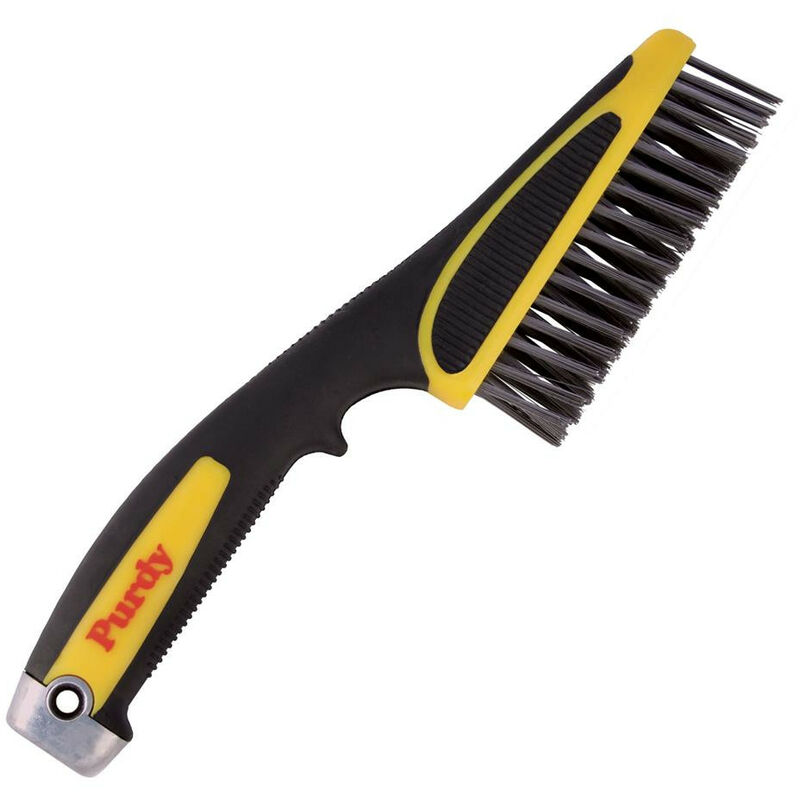 11'' Short Handle Wire Brush - n/a - Purdy