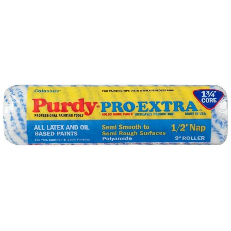 9'' Pro-Extra Roller Sleeve 1 3/4'' Core, 1/2' Colossus - n/a - Purdy