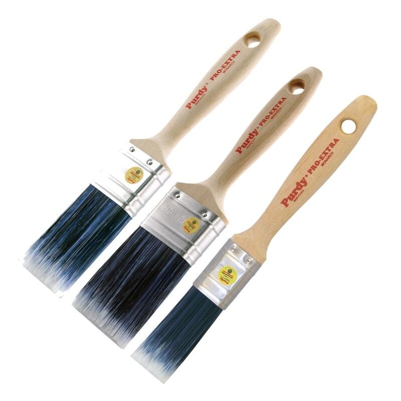 Purdy - Pro Extra Monarch Brush Set - 3 Brushes (1x1' 1x1.5' 1x2')