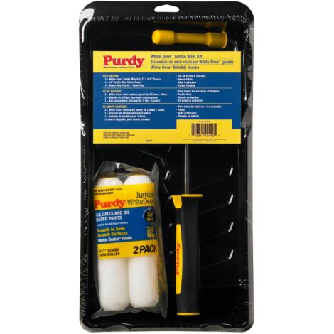 Purdy White Dove Mini Jumbo Roller Starter Kit 6.5 Inch